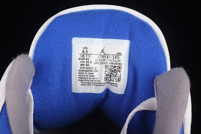 All categories Air Jordan Jordan series basketball shoes Air Jordan 3 foreign trade version Air Jordan 3 "Racer Blue" AJ3 Joe 3 Racing Blue CT8532-145